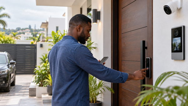 Système de sécurité et contrôle d’accès pour un logement en Côte d’Ivoire