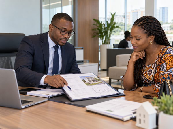 Illustration du dossier IMMOBAT sur le crédit immobilier en Côte d’Ivoire