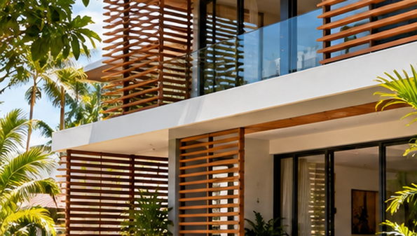 Maison conçue pour améliorer le confort thermique passif