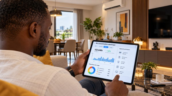 Suivi de la consommation électrique d’un logement connecté