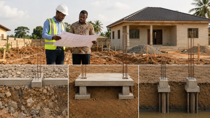 Quel type de fondation choisir selon son terrain ?